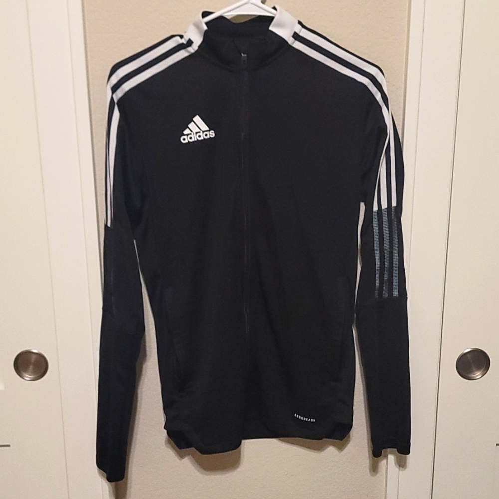 Black Adidas Zip-up